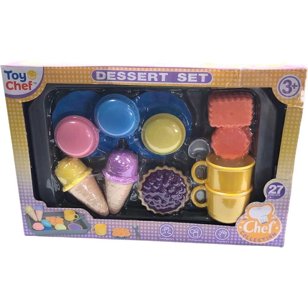 Toy Chef Dessert Play Toy Set - Picture 2 of 12